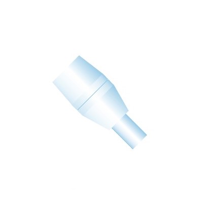 Upchurch Scientific Ferrule for Two-Piece Fingertight Fittings, 360 um OD Tubing, 10-32 Coned, PCTFE, Natural - F-151 - Click Image to Close